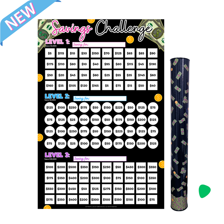 Savings Challenge Poster!