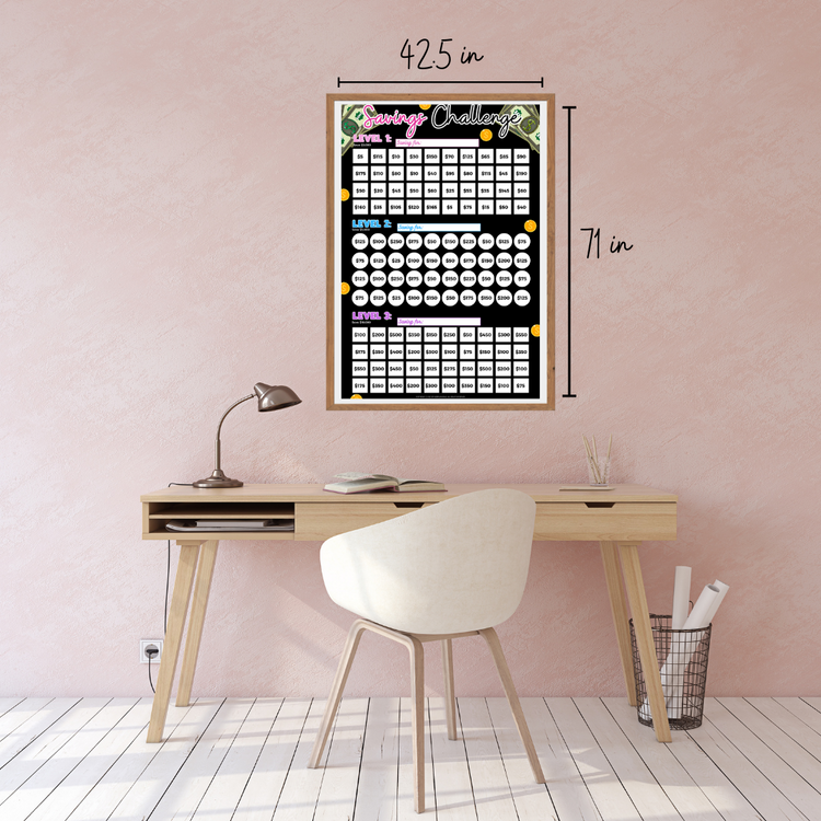 Savings Challenge Poster!