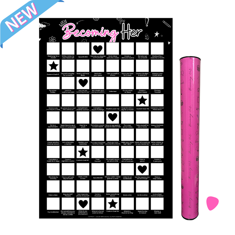 Becoming HER Challenge Poster!