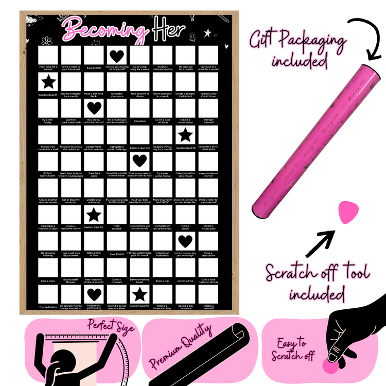 Becoming HER Challenge Poster!