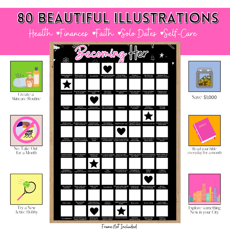 Becoming HER Challenge Poster!