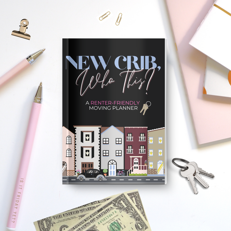 Renter - Friendly Moving Planner Book