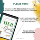 30-Day Growth and Goals Digital Planner