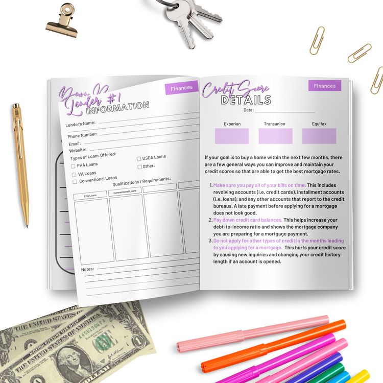 Home-Buying Planner Book